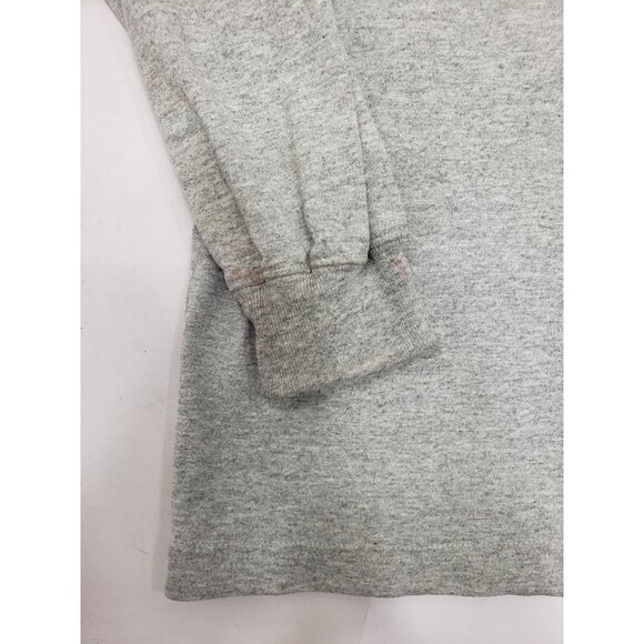 Carhartt T-Shirt Men’s Size XL Grey Long Sleeve With Chest Pocket USED - Picture 8 of 11